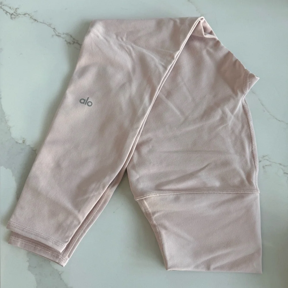 Alo Yoga 7/8 High Waist Airbrush Legging - Pink Quartz